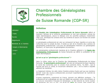 Tablet Screenshot of cgp-sr.ch